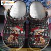 Chihuahua Dog Christmas Knitted Pattern Crocs, Ideal for Dog Lovers