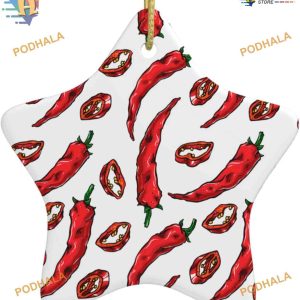 Chili-Christmas 2023 Ornaments, Personalized Family Ornaments, Tree Decor