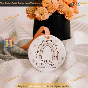 Christmas 2023 Personalized Bauble Ornaments, Best Family Gifts
