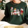 Christmas 2023 Vintage Snoopy Tree Crewneck, Xmas Dog Hoodie
