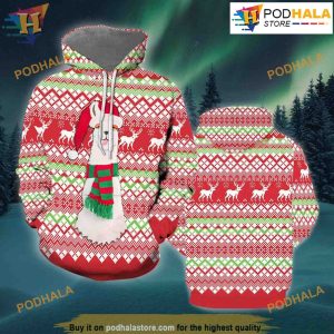 Christmas 3D Funny Christmas Hoodie, Funny Xmas Gifts