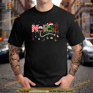 Christmas Boo Boo Crew Reindeer Nurse Buffalo Plaid Nurse Shirt Hoodie 3