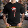 Christmas Candy Cane Santa Xmas Kids Toddler Youth Women Men Shirt Hoodie