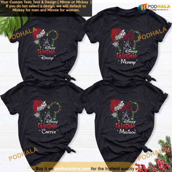 Christmas Disneyworld Shirts, Disney Christmas Shirt Family, Christmas Disneyland Vacation