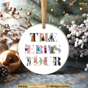 Christmas Era 2023 Tour Ornaments Best Family Christmas Gifts Swiftie Decor 2