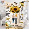 Christmas Hug for Daughter - Personalized Mother's Day Blanket