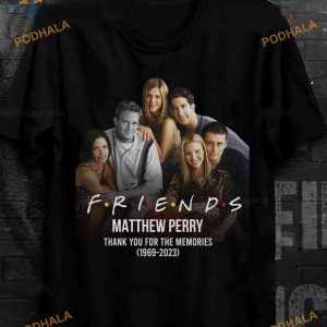 Christmas Matthew Perry Shirt, Friends Movie Thank You For The Memories 1969-2023 T-Shirt