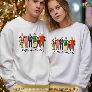 Christmas Movie Sweatshirt, Christmas Movies Characters Hoodie