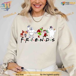 Christmas Movies Characters Sweatshirt , Christmas Movie Friends Shirt