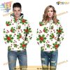 Christmas Tree 3D Hoodie Print, Creative Xmas Gift Choice