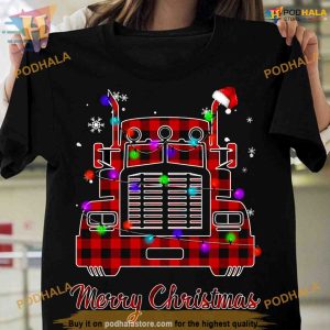 Christmas Truck Festive Shirt, A Classic Funny Christmas Shirt For Family