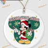 Christmas with Mickey Ornament, 2023 Disney Ornament for Holiday Spirit