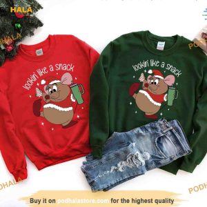 Cinderella Cute Gus Gus Shirt Looking Like A Snack Disneyland Trip Shirt 2