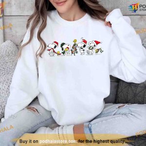 Classic Charlie Brown Xmas Snoopy Tree Sweatshirt, Unique Xmas Gift