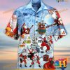 Classic Christmas Aloha Shirt Spirit Shirt, Santa Hawaiian Style