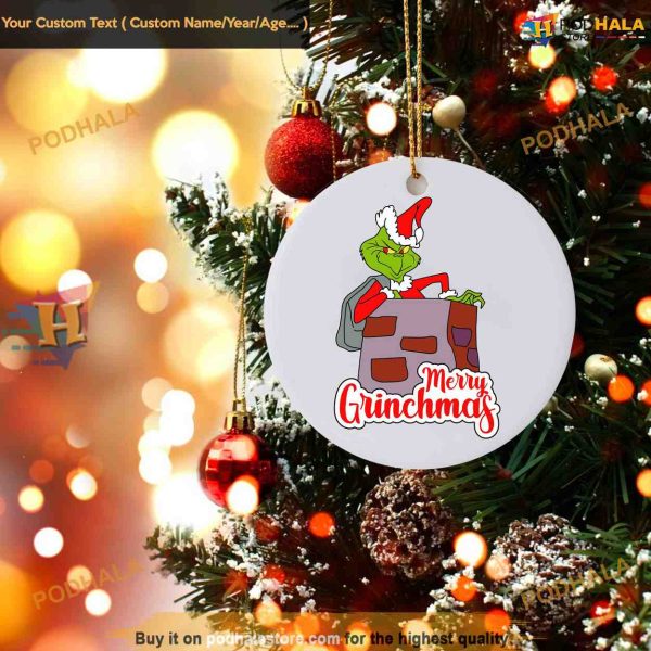 Classic Grinchmas Ornament, The Grinch Gift Christmas Decor