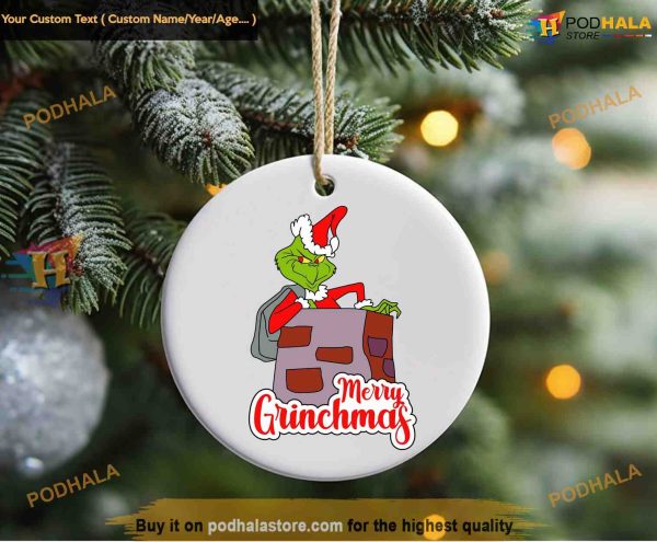 Classic Grinchmas Ornament, The Grinch Gift Christmas Decor