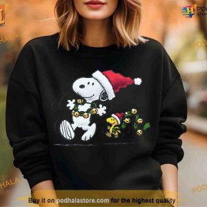 Classic Snoopy Cartoon Dog Christmas Sweatshirt, Vintage Xmas Gift