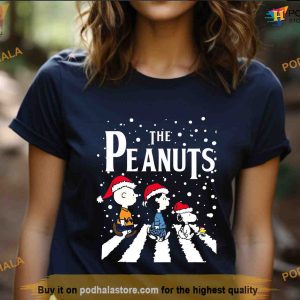 Classic Snoopy and Friends Christmas Tee Creative Xmas Gifts 4
