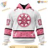 Classic Style Paisley Personalized NHL Boston Bruins Hoodie 3D, Pink October Merch
