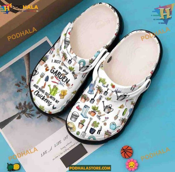 Clucking Confidence Classic Clogs, Chicken Style, Funny Crocs for Kids