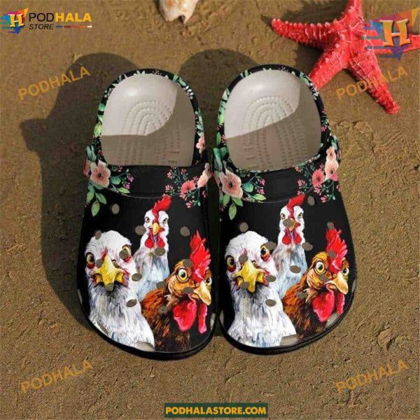 Cock-a-Doodle Comfort Classic Rooster Clogs, Trending Gifts for All