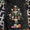 Cocktail Tree Christmas Shirt, Best Family Christmas Gifts for Party Goers