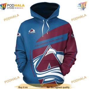 Colorado Avalanche Hooded 3D Hoodie Trending Long Sleeve Gifts 1