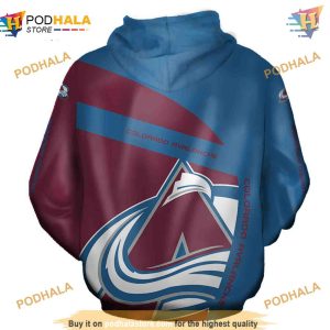 Colorado Avalanche Hooded 3D Hoodie Trending Long Sleeve Gifts 2