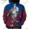 Colorado Avalanche Ultra-Cool 3D Hoodie, Trending Fan Fashion
