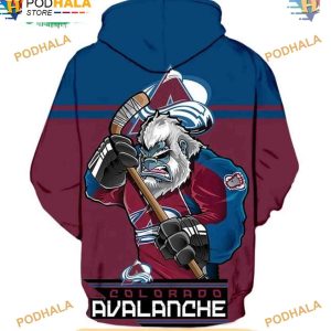Colorado Avalanche Ultra Cool 3D Hoodie Trending Fan Fashion 2