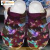 Colorful Hummingbirds Mandalas Crocs, Ideal Christmas Gift for Bird Lovers