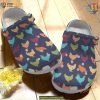 Colors Chicken Pattern Crocs, Vibrant Funny Crocs for Color Lovers
