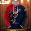 Columbus Blue Jackets Cartoon 3D Hoodie, Trending Graphic Sweatshirt