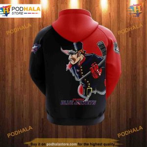 Columbus Blue Jackets Cartoon 3D Hoodie Trending Graphic Sweatshirt 2