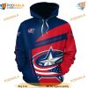 Columbus Blue Jackets Hooded 3D Hoodie, Trending Long Sleeve Gift