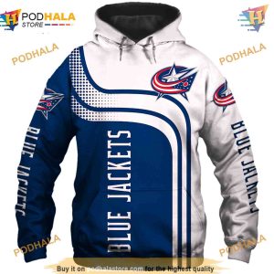 Columbus Blue Jackets Pullover 3D Hoodie, Trending Fan Apparel