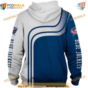 Columbus Blue Jackets Pullover 3D Hoodie Trending Fan Apparel 2