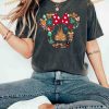 Comfort Colors Disney Gingerbread Festive Shirts, Family Christmas Vacation 2023