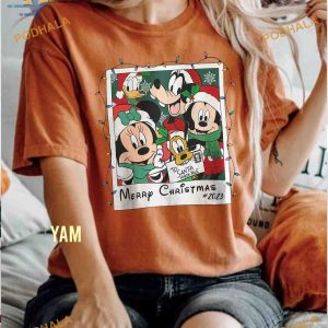 Comfort Colors Retro Mickey Christmas Adventure Shirt Best Family Christmas Gifts 2