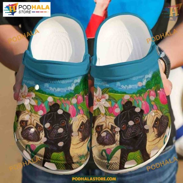 Comfortable Pug Mom Crocs Crocband Clog for Men & Women