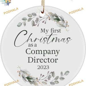 Company Director's First Christmas Ornament 2023, Friends Christmas Ornaments