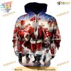 Cool 3D Unisex Christmas Hoodies, Funny Xmas Gifts