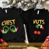 Couples Chestnut Shirt for Xmas, Grinch Family Shirt, Holiday Humor