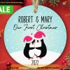 Couple's First Festive Season Personalized Ornament, Shared Christmas Joy