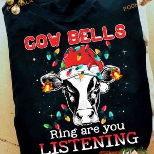 Cow Bells Christmas Jingle Shirt, Amusing Funny Christmas Gift Ideas