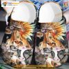 Cow Flower Farm Life Art Crocs, Fun Farm-themed Christmas Gifts