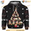 Cow Tree 3D Hoodie Christmas, Funny Xmas Gifts