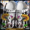 Cow & US Sunflower Crocs, Funny Farm Animal Christmas Gifts