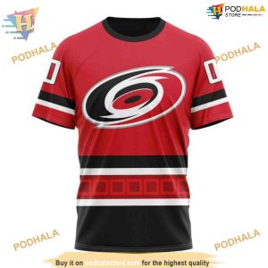 Custom 2023 Alternate Kits NHL Carolina Hurricanes Hoodie 3D Sweatshirt 3